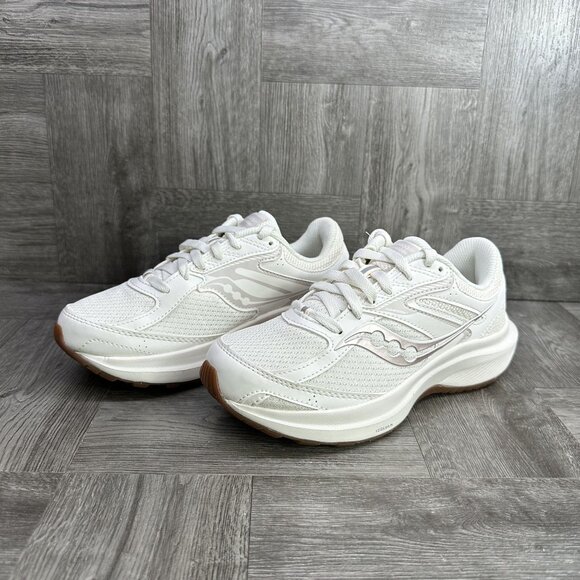Saucony Cohesion 17 Women's size 5 Ivory Running Shoes S10944-130 - Picture 3 of 8